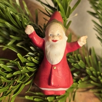 julemand-roed-kaabe-spids-roed-hat-takket-guldkant-gammel-bisquit-julepynt
